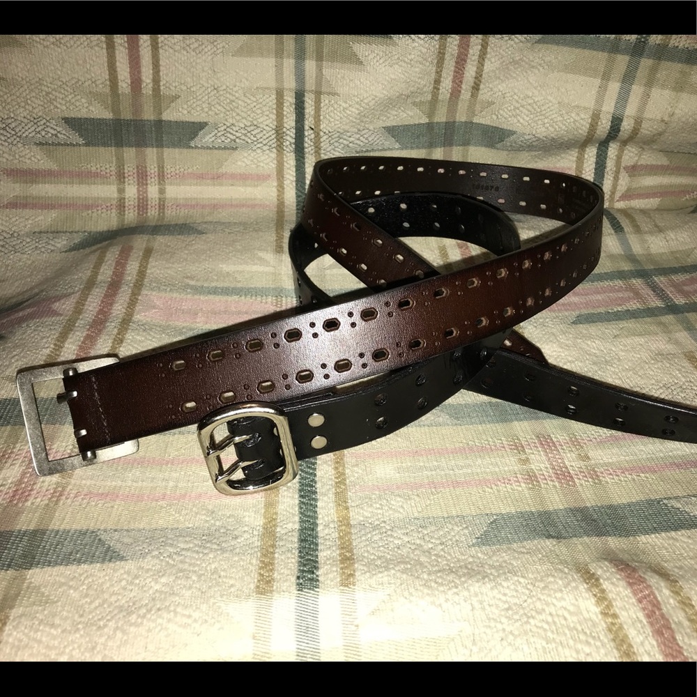 NWOT leather belt bundle